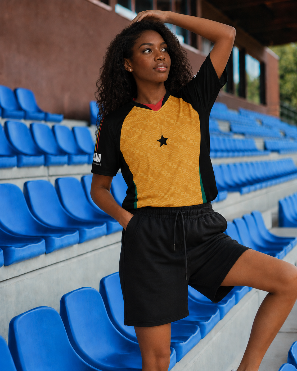 GHANA FOOTBALL JERSEY
