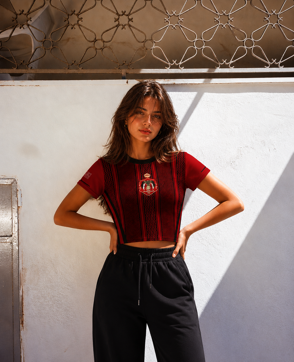 JORDAN CROP TEE