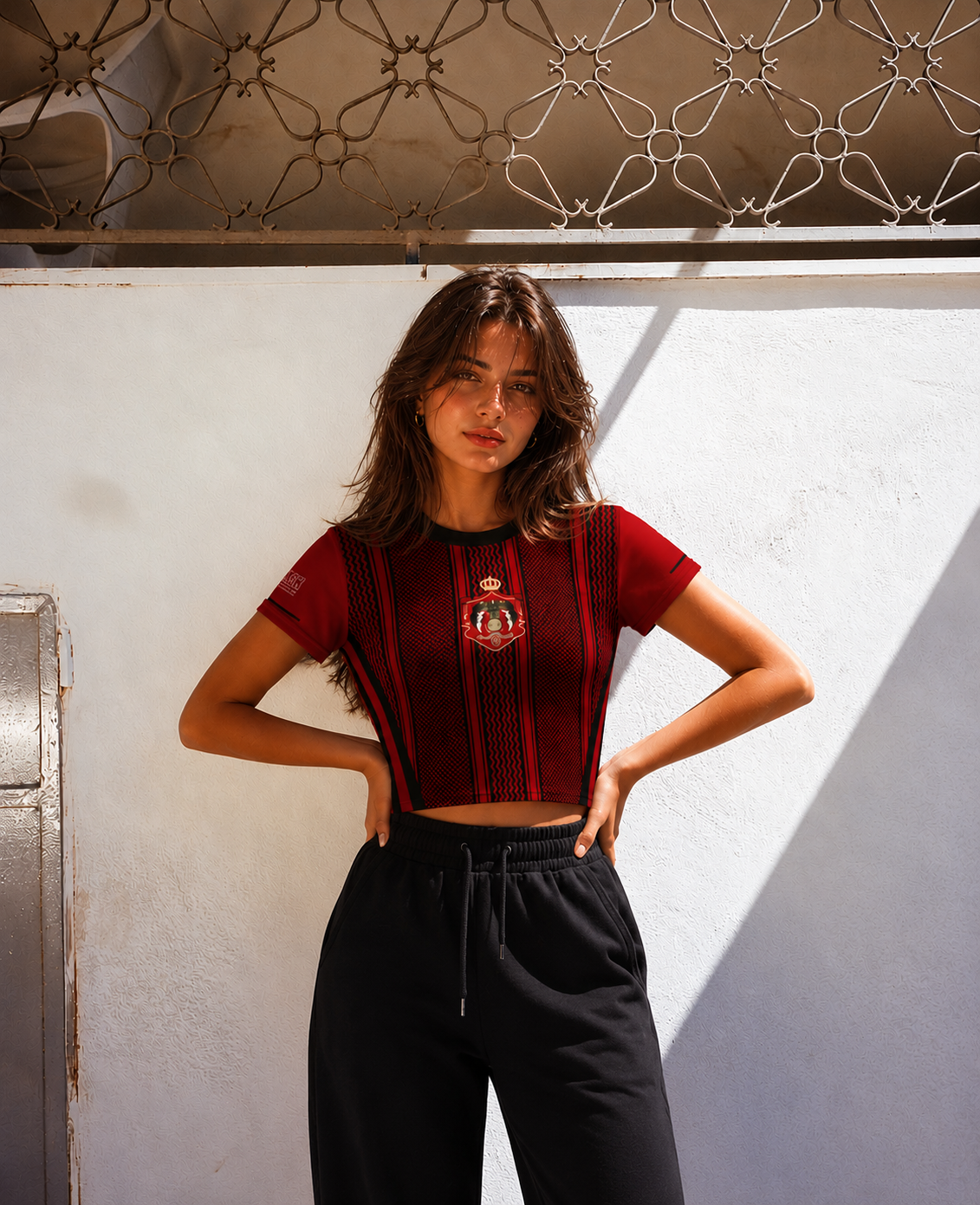 JORDAN CROP TEE